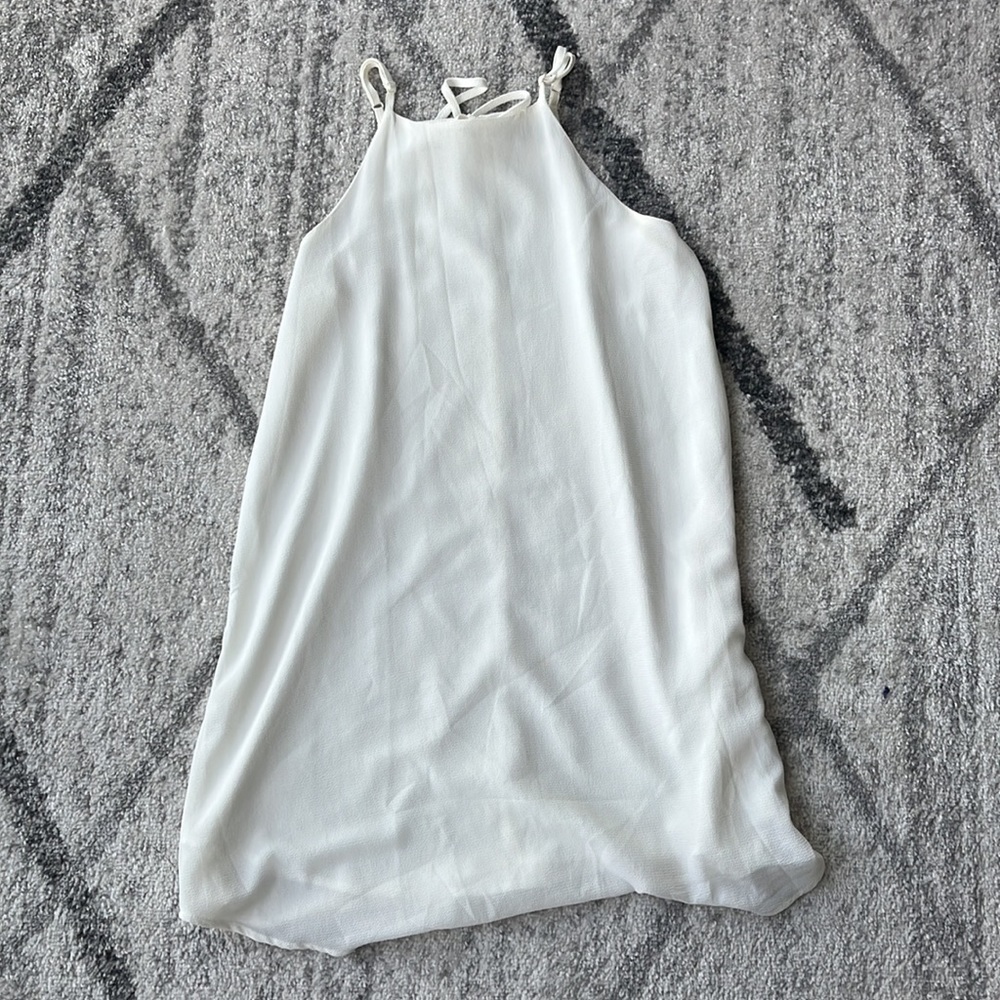 Flowy White Dress